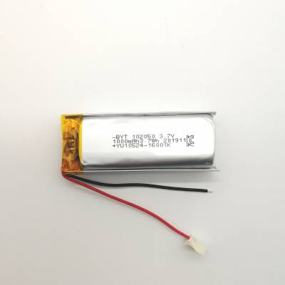 KCUN38.3MSDS认证3.7v聚合物锂电池102050-1000mah智能穿戴蓝牙耳机音响图1