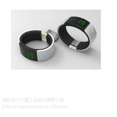 智能手环 数据采集器 工业设计公司 老人手表 产品外观设计图3