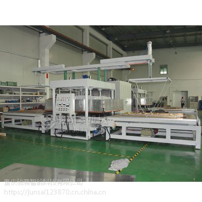 大型高周波塑胶熔接机 智能型高效自动化生产机器 医疗使用床垫四工位成型图3