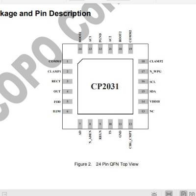 酷珀微CP2031 5W无线充RX接收ic 能过QI认证图2