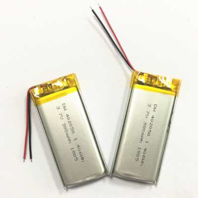 厂家***402050-380mah聚合物蓝牙音响头灯智能家居3.7v锂电池图1