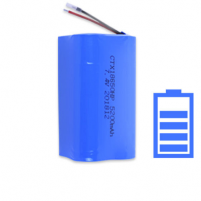 ***18650电池组7.4v5200mah圆柱儿童遥控车太阳能电池图1