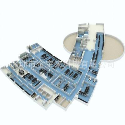 理化生***医疗器械净化施工 深圳生物安全实验室效果图图1