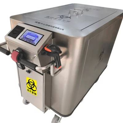 M711智能医疗废物收集车[前置称重]医疗废物推车图1