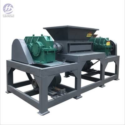 德辉废汽车壳撕碎机 彩钢瓦易拉罐破碎机 医疗废物粉碎机图1