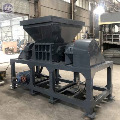 德辉废汽车壳撕碎机 彩钢瓦易拉罐破碎机 医疗废物粉碎机图2