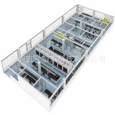 麻章区医院智能化建设方案 实验室无菌室配置方案 医疗器械gmp车间设计图2