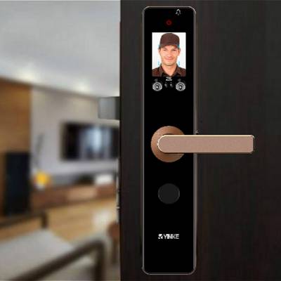 公寓电子锁-酒店刷卡智-楼盘工业园区项目工程智能指纹锁图2