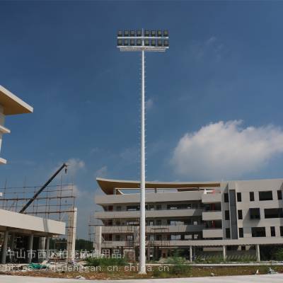 贵州智能升降灯杆_柏克球场灯杆_工业园区室外灯杆批发供应图1
