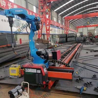 焊接机器人价格 工业焊接机器人盖梁骨架焊接图3