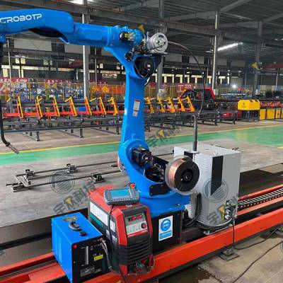 焊接机器人价格 工业焊接机器人盖梁骨架焊接图2