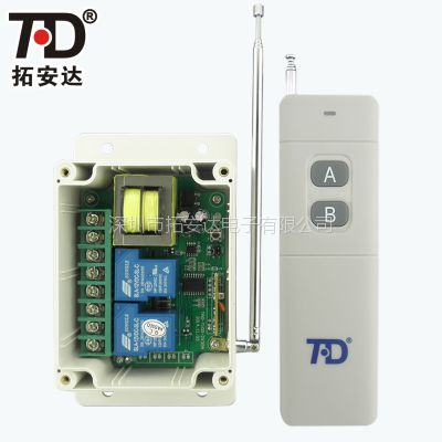 拓安达***供应380v无线遥控开关电机控制器 马达遥控开关 智能遥控开关TAD-YK30A-3图1