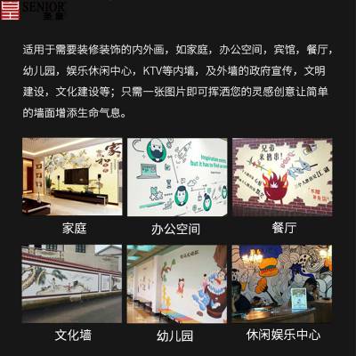 福建智能3d墙体彩绘机壁画电视背景墙面打印机工业级5D户外大型广告新农村文化墙高清喷绘机器图3