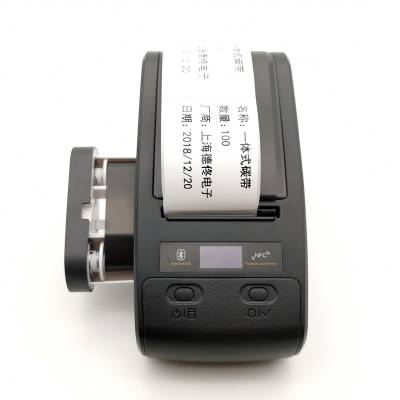 商品价格标签打印机便线缆标签打印机手持便携式蓝牙通信网络线缆机房尾纤旗P/T刀型条码二维码标识网口图1