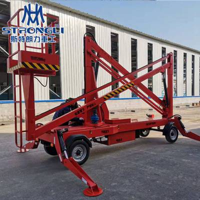 柴油动力无障碍旋转升降机 适用于崎岖地形作业*** 通信电力维修高空作业平台图3