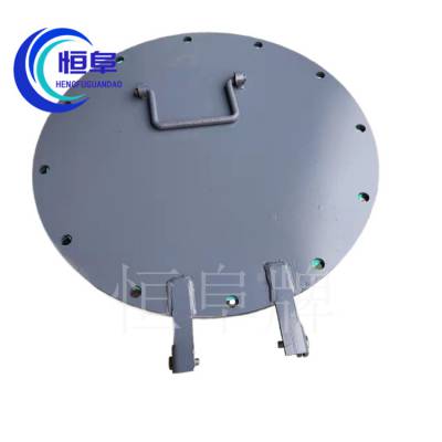 圆形焊制人孔通信人孔井盖人孔常压人孔垂直吊盖人孔恒阜牌图1