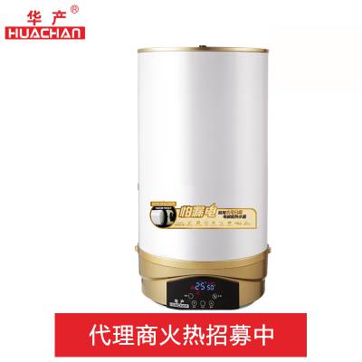 华产竖款电热水器储水式智能家用淋浴热水器家居壁挂式恒温磁能热水器代理批发图3