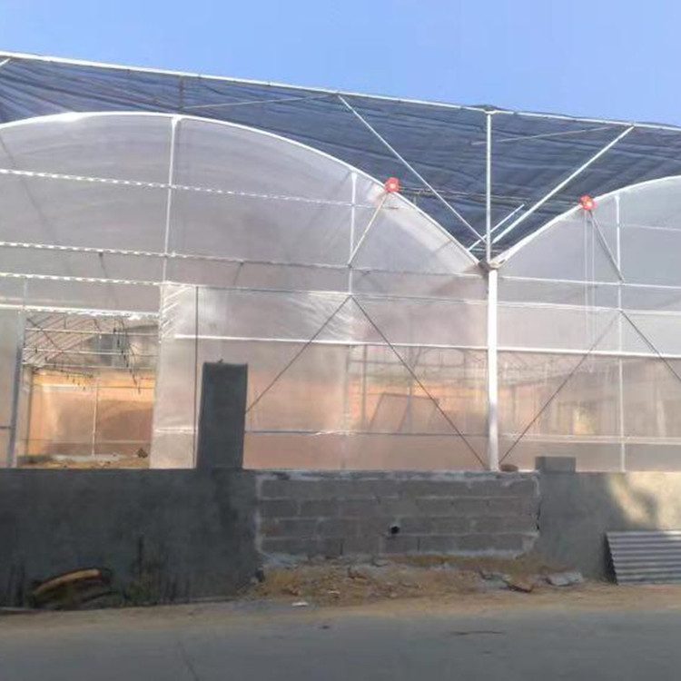 椭圆大棚管 农业大棚管 春秋保温大棚 智能温室连栋大棚图2