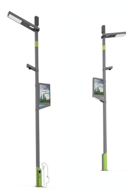 智慧城市智慧灯杆 5G智慧路灯 欢迎定制图3