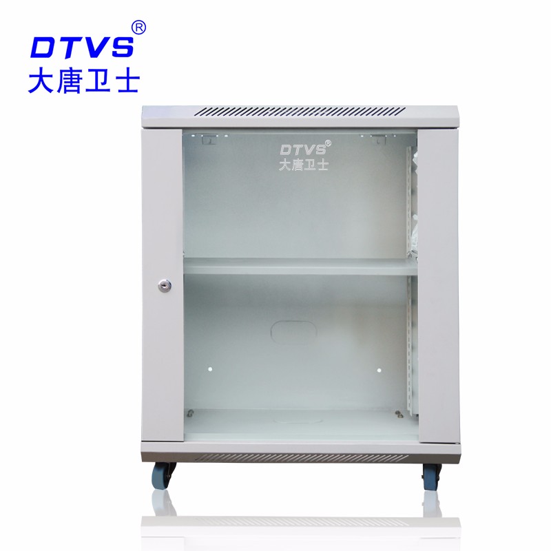 智能PDUKVM切换器厂 标准版网络机柜 大唐卫士5012 12U机柜 玻璃门 19寸机柜 标准机柜 机柜厂家 支持定做图2