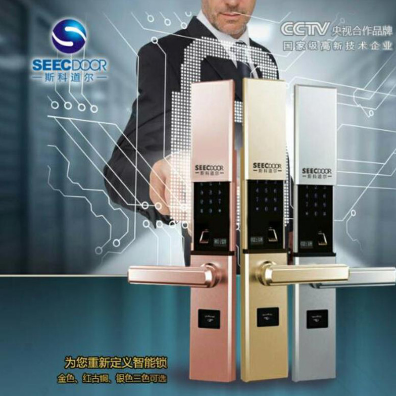 斯科道尔智能锁智能锁厂家智能锁专业测试工具智能电子锁智能锁用锁防盗门锁指纹密码锁图1