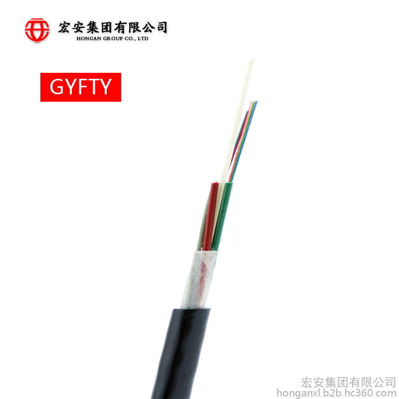 宏安 移动光缆供货厂家 山东宏安集团供 宏安牌GYFTY 单模光纤 多模光纤 非金属 光缆图1