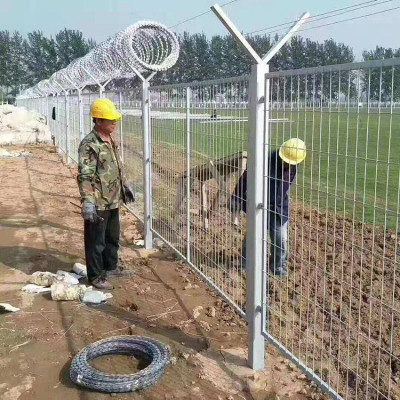 庞璐  监狱护栏 机场护栏网 机场安防护栏网 防爬机场护栏网