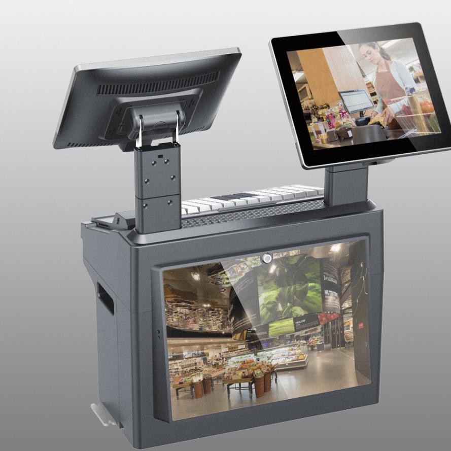 赛特S3通道式智能安卓双屏POS图3