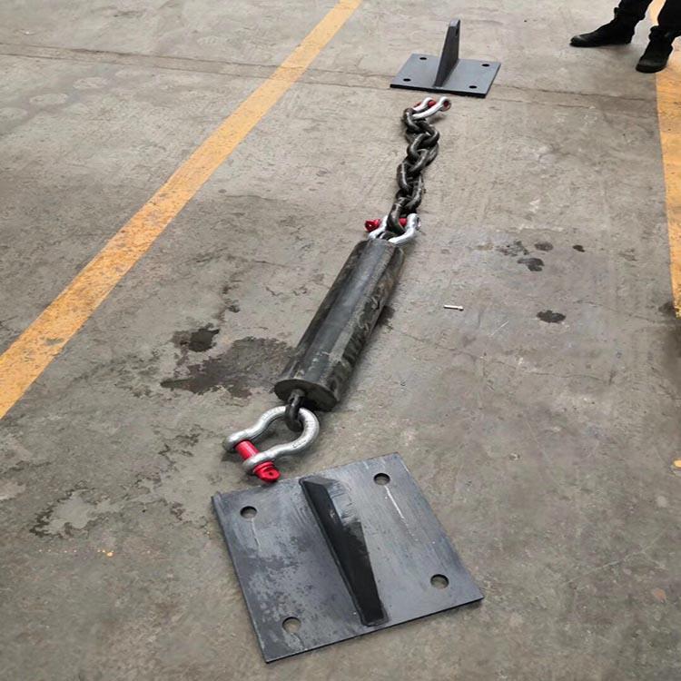 朔涵 销售防落梁缓冲链条 桥梁防坠防脱缓冲装置链 桥梁减震缓冲装置图1
