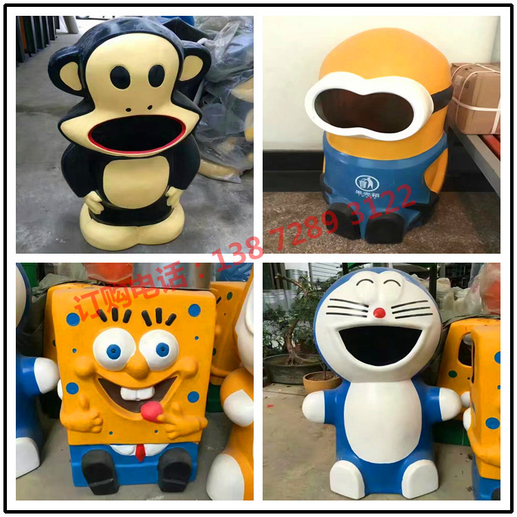 智能垃圾箱 回收厂家 小区防翻垃圾箱 地埋式分类垃圾箱厂家图1