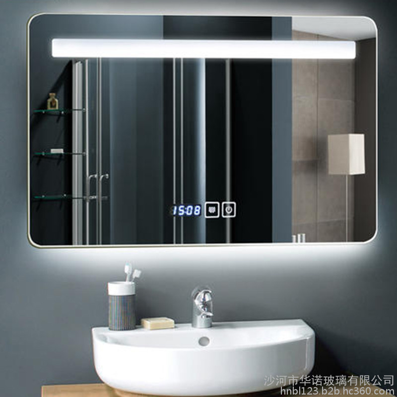 免费打样 智能灯镜 椭圆灯镜 三折灯镜 防雾智能灯镜图2