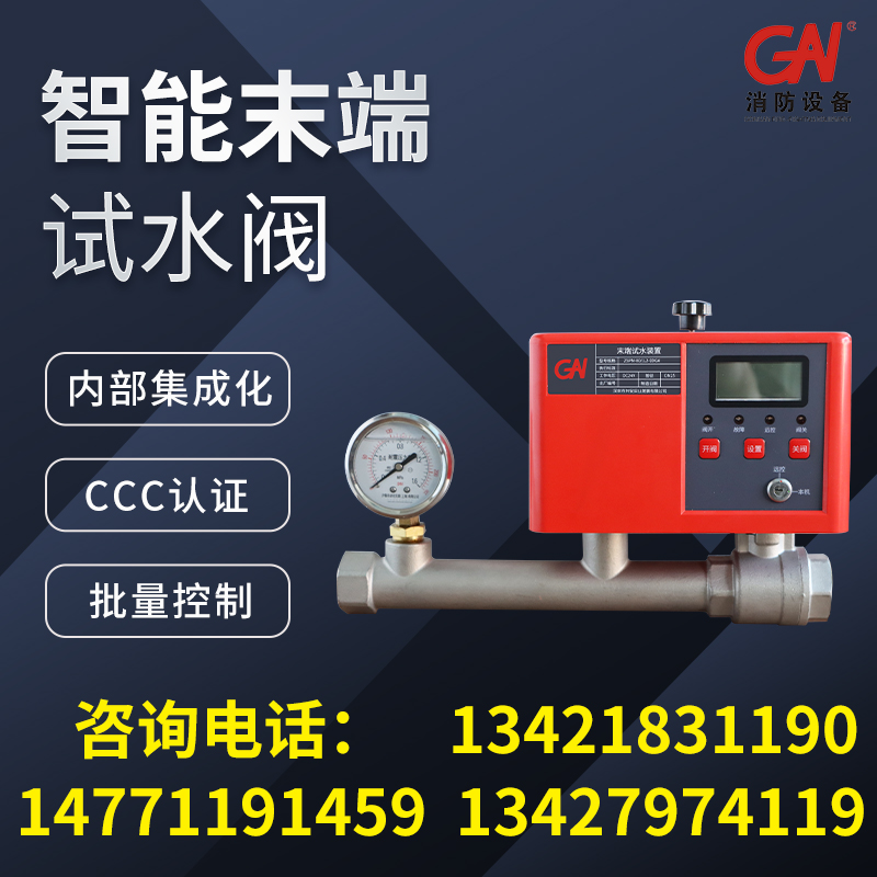 深圳共安ZSPM-80/1.2-DXGA 智能末端试水阀 ZSPM 智能型末端试水阀图2