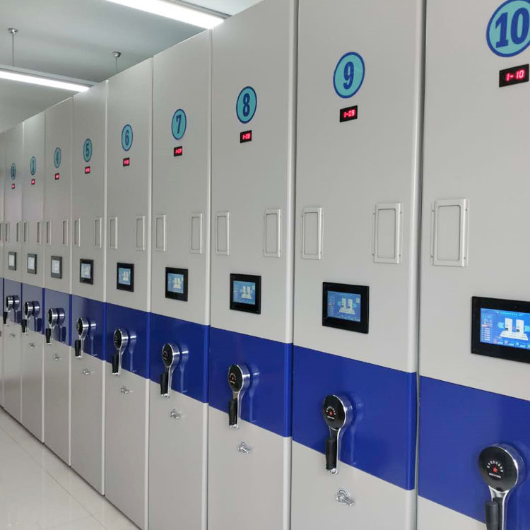 智能财务凭证柜欢迎选购 智能密集架价格 智能档案密集架定制图1