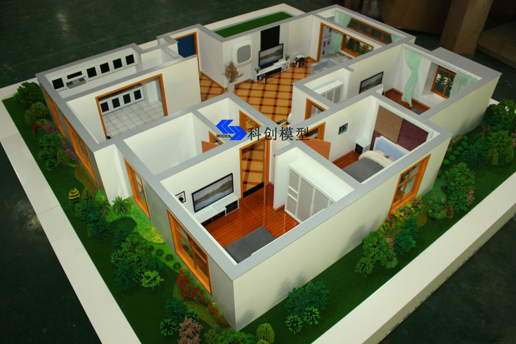 安全工控模型 智能安全工控模型 居家安全工控模型 智能模型 智能家居模型图3