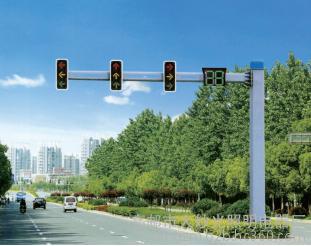 大妙光083供应交通信号灯 LED交通信号杆 监控信号杆 交通标志杆 6.8米信号杆批发图3