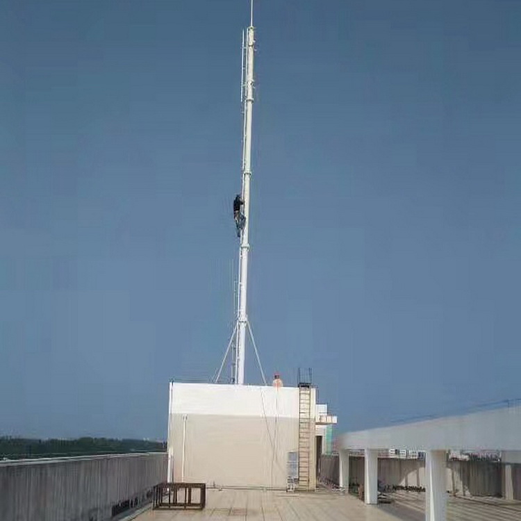 鼎盛通达 独管塔 独管通信塔 单管塔 厂家定制图2