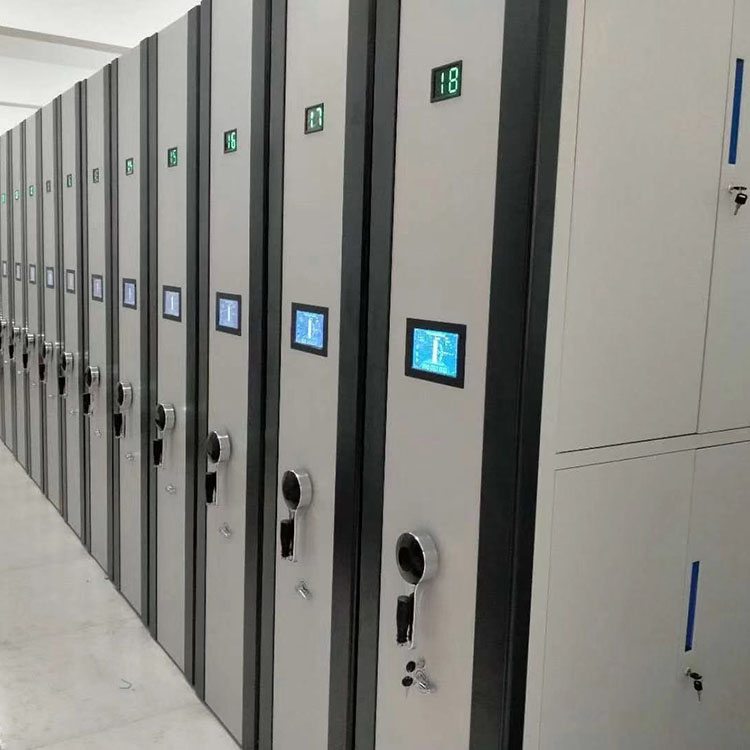 智能密集柜价格 智能密集柜厂家 图书室智能密集柜 晔轩图2