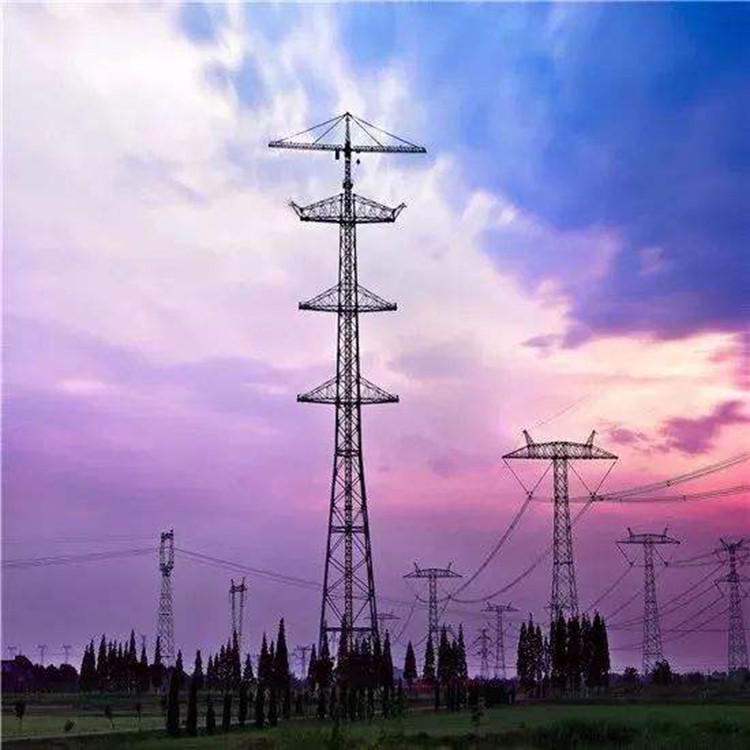 景县辉腾铁塔 通信微波塔  通信电力塔 电力塔 电力倒塔图1