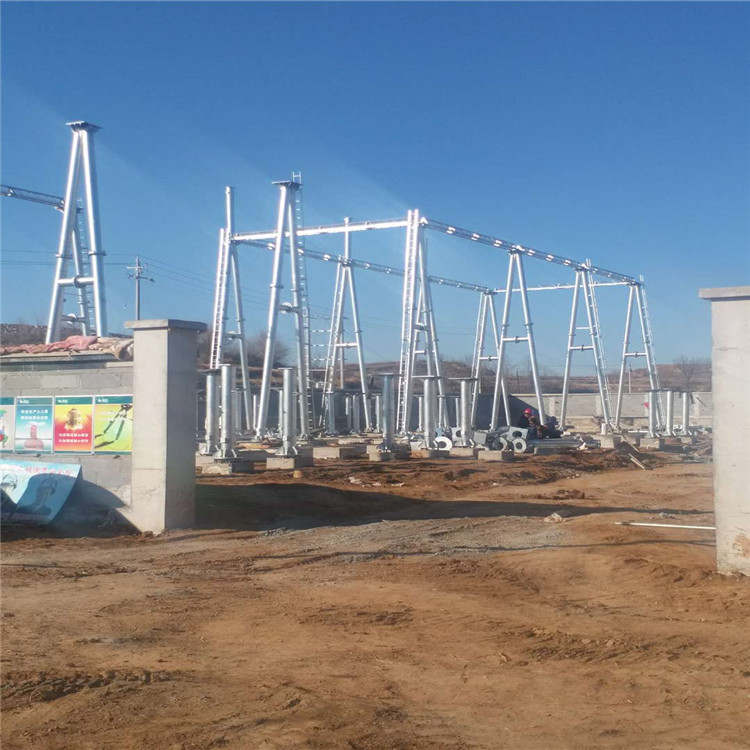 景县辉腾铁塔 通信微波塔  通信电力塔 电力塔 电力倒塔图3