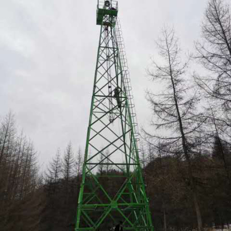 辉腾铁塔  通信微波塔  专业生产监控塔 通信监控塔 防火监控塔 加工定制图1