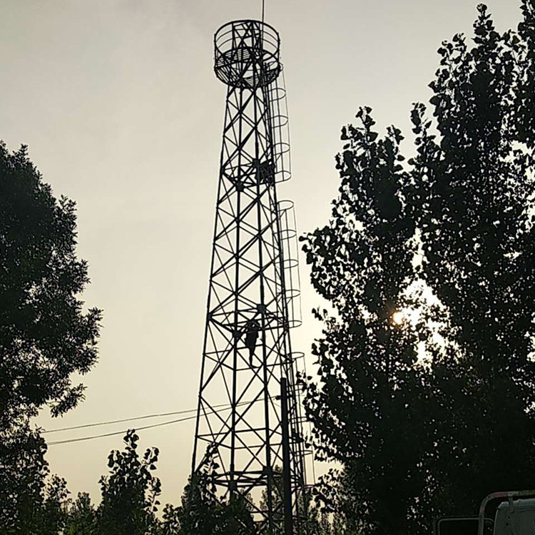 辉腾铁塔  通信微波塔  专业生产监控塔 通信监控塔 防火监控塔 加工定制图2