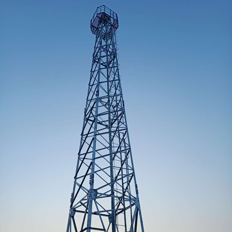 辉腾铁塔  通信微波塔  专业生产监控塔 通信监控塔 防火监控塔 加工定制图3