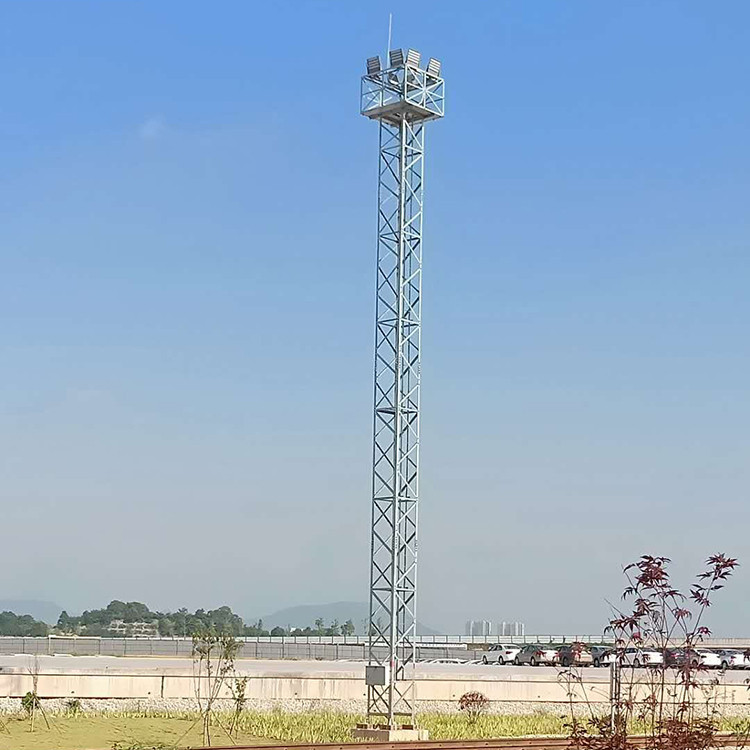 景县辉腾铁塔  通信微波塔  升降式通信塔 微波塔 20米升降塔专卖图2