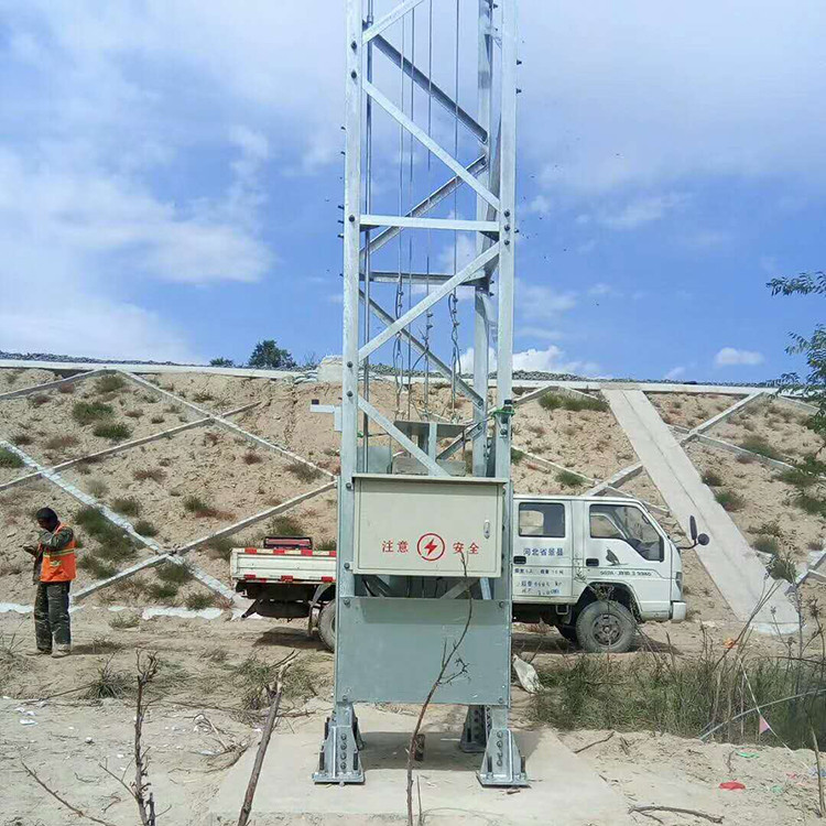 景县辉腾铁塔  通信微波塔  升降式通信塔 微波塔 20米升降塔专卖图3