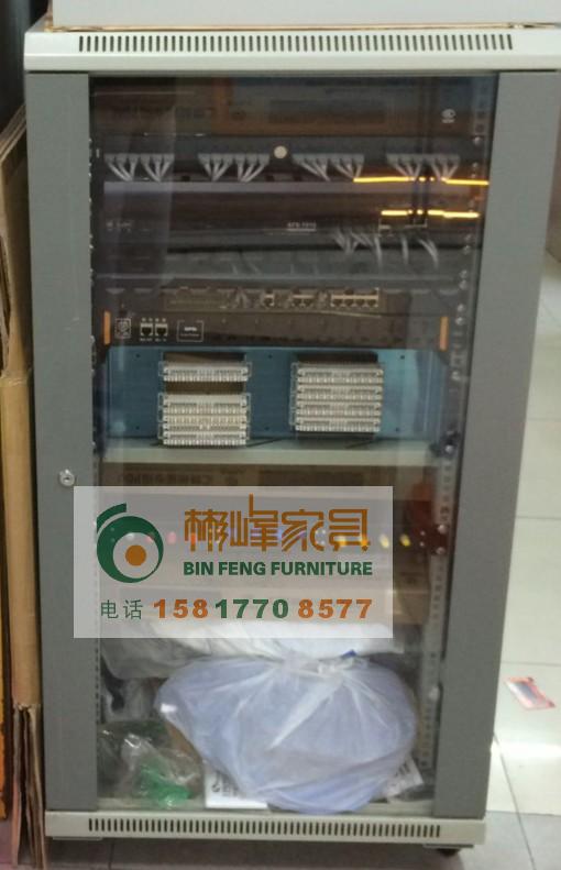 网络布线柜24U网络机柜6622机柜豪华型1.2米网络机柜1200*600*600图1