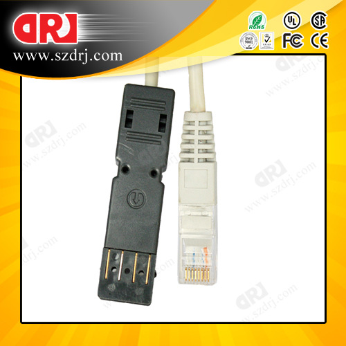 智能跳线 六类非屏蔽网线 cat6 patch cord 1MCAT7 网络跳线图3