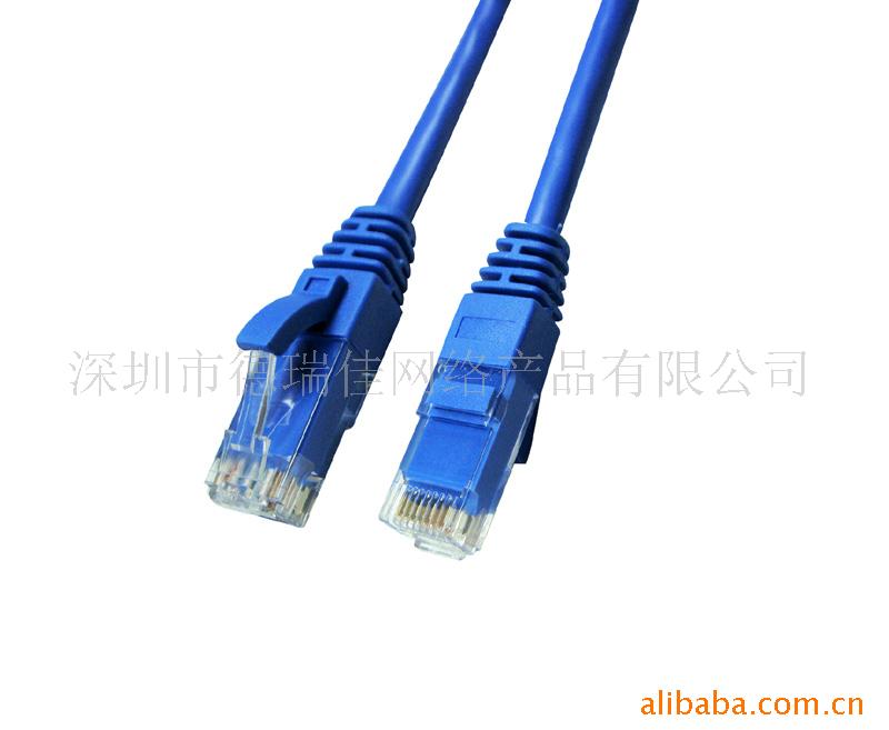 智能跳线 六类非屏蔽网线 cat6 patch cord 1MCAT7 网络跳线图1