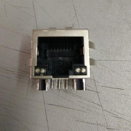 供应兴伸展电子RJ45插座/网络连接器/插口圆针产品8P8C镀金G/Fu图3