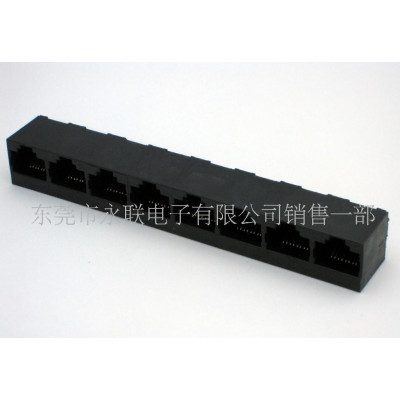 RJ45网络插座全塑连接器