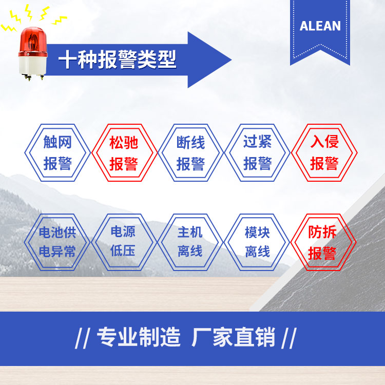 艾礼安 张力电子围栏艾礼安网络张力电子围栏报警器图3